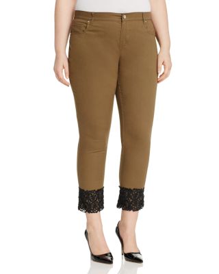 Marina Rinaldi Raccanto Crop Cuff Slim Jeans