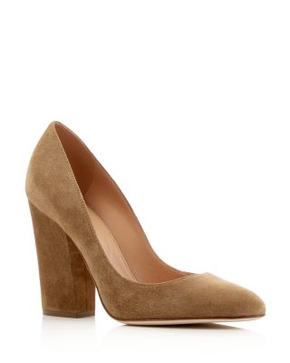 Sergio Rossi Virginia Suede High Heel Pumps