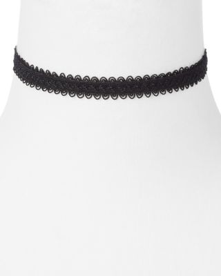 Vanessa Mooney Lace Choker Necklace, 10