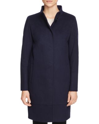 Cinzia Rocca Icons Seamed Hem Wool-Blend Coat