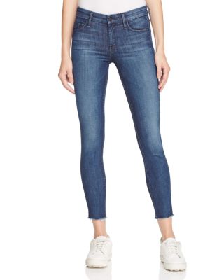 MOTHER The Looker Ankle Fray Jeans in Twilight Magic