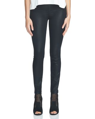 1.STATE Lacquered Twill Leggings