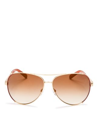 Bobbi Brown Truman Aviator Sunglasses, 60mm