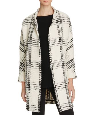 Suncoo Ewa Oversized Check Coat