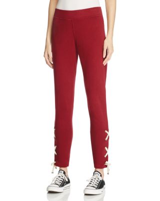 n PHILANTHROPY Emery Lace-Up Sweatpants