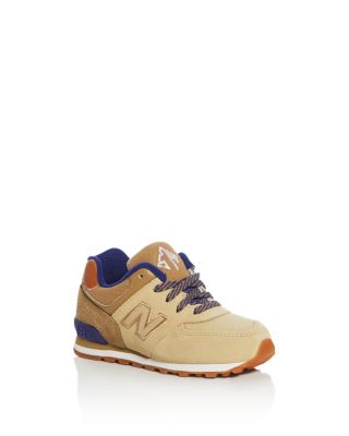 New Balance Boys' 574 Collegiate Lace Up Sneakers - Toddler