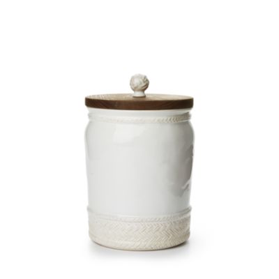 Juliska Le Panier Whitewash Canister