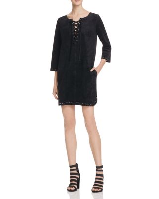 Velvet by Graham & Spencer Lace-Up Dress