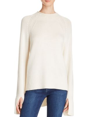 Theory Karinella High/Low Cashmere Sweater