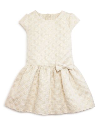 kate spade new york Girls' Jacquard Dot Shimmer Dress - Sizes 2-6 