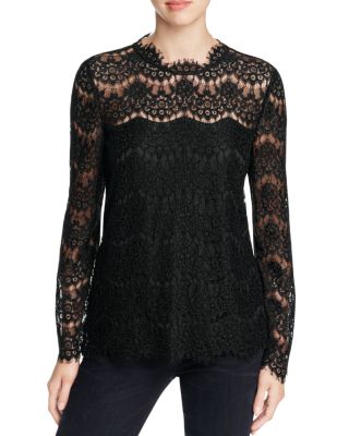 FINITY Long Sleeve Lace Top