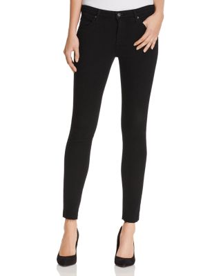 AG Legging Ankle Jeans in Black Ink