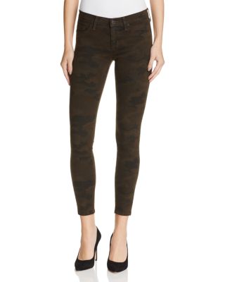 Hudson Krista Ankle Super Skinny Jeans in Militant Camo