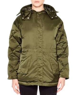 Sandro Starman Reversible Puffer Coat