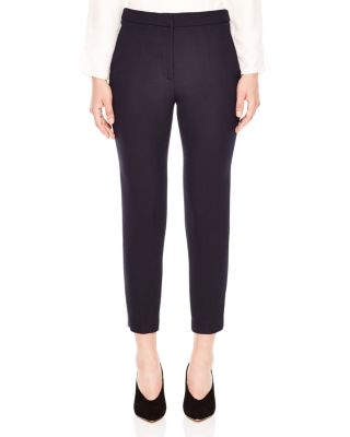 Sandro Pillo Straight-Leg Pants