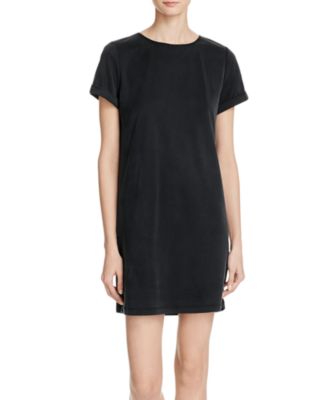 Alice and Olivia Bellamy Roll-Sleeve Tunic Dress