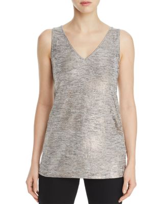 Lilla P Foil Print Jersey Tank