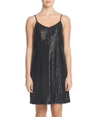 1.STATE Sequined Slip Dress