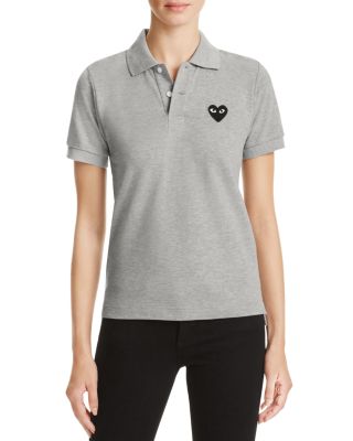 Comme Des Garcons PLAY Small Heart Polo