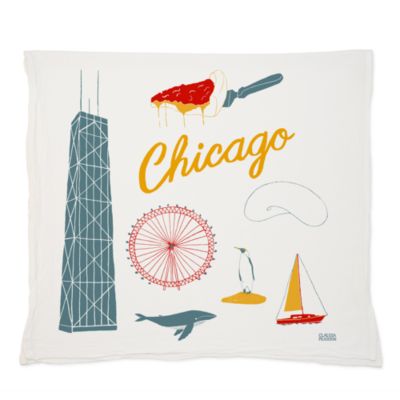 Claudia Pearson Chicago Tea Towel 