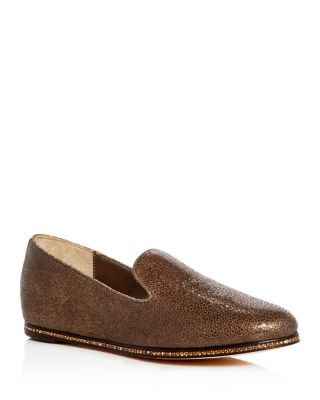 Donald J Pliner Prue Smoking Slipper Flats