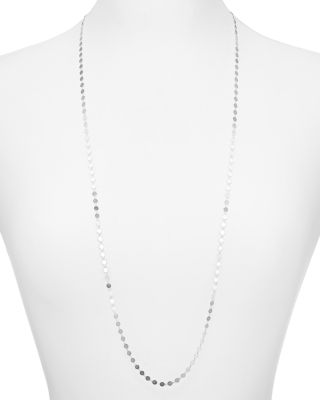 Argento Vivo Disc Chain Necklace, 36