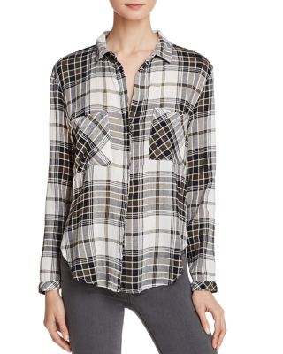 Bella Dahl Hipster Plaid Shirt