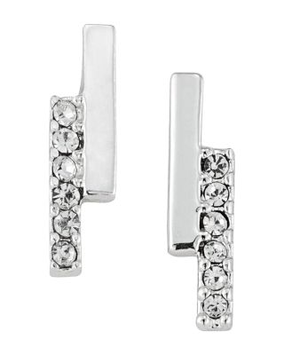 Lauren Ralph Lauren Pavé Bar Stud Earrings