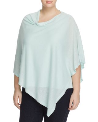 Eileen Fisher Plus Asymmetric Poncho