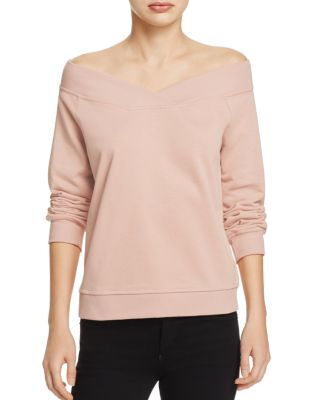 Honey Punch Off the Shoulder Sweatshirt