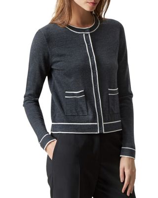 HOBBS LONDON Rosina Merino Wool Cardigan