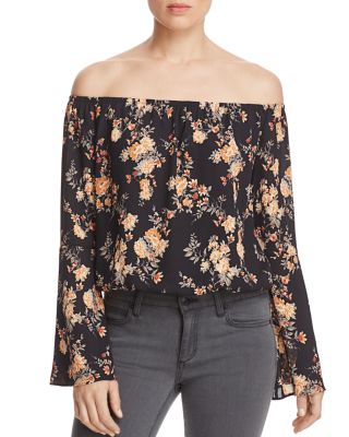 Soloiste Floral Off-the-Shoulder Blouse