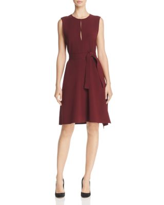 theory flared dress in crepe dELiA*s by Dolls KillFloral Fit And Flare Mini Dress main image 1