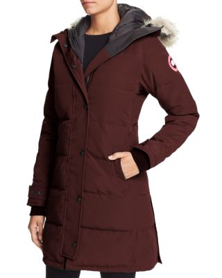 Canada Goose Shelburne Down Parka In Plum