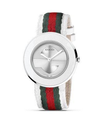 Gucci Gucci U-Play Round Stainless Steel Watch, 35mm