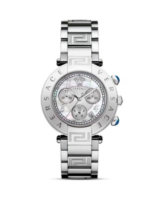 Versace Versace Reve Chronograph Stainless Steel Watch, 40mm