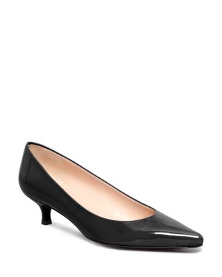 Stuart Weitzman Poco Patent Pointed Toe Pumps