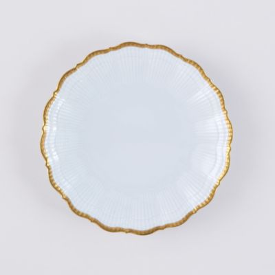 Medard de Noblat Corail Or Dessert Plate