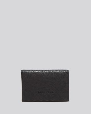 Longchamp Card Case - Veau Foulonne