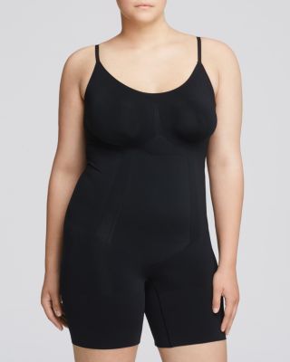 SPANX® Plus OnCore Mid-Thigh Bodysuit #SS1715