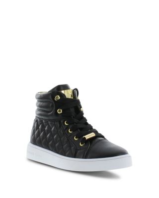 MICHAEL Michael Kors Girls' Ivy Cora Quilted High Top Sneakers - Little Kid, Big Kid