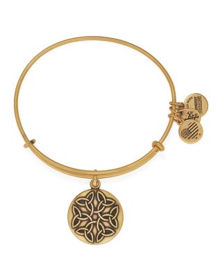 Alex and Ani Endless Knot II Expandable Wire Bangle