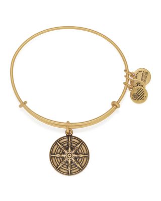 Alex and Ani Star of Venus III Expandable Wire Bangle