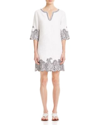 MICHAEL Michael Kors Embroidered Tunic Dress