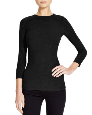 Theory Uotab Crewneck Top