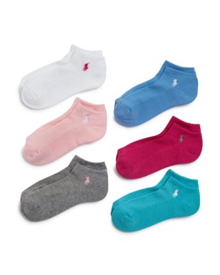 Polo Ralph Lauren Pastel Sport Ankle Socks, Set of 6