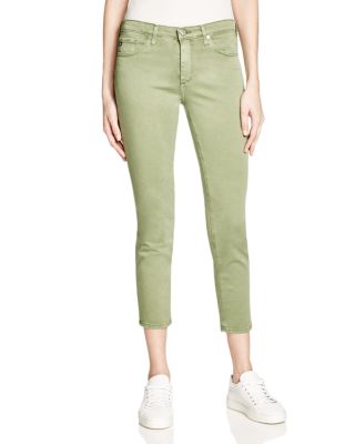 AG Prima Crop Jeans in Army Green