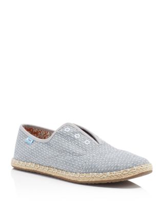 TOMS Palmera Chambray Espadrille Oxfords