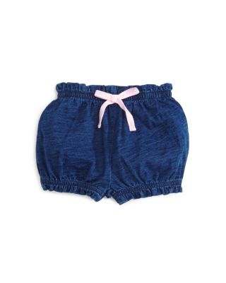 Splendid Infant Girls' Indigo Solid Shorts - Sizes 3-24 Months