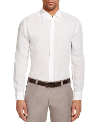 Armani Collezioni Regular Fit Button Down Shirt